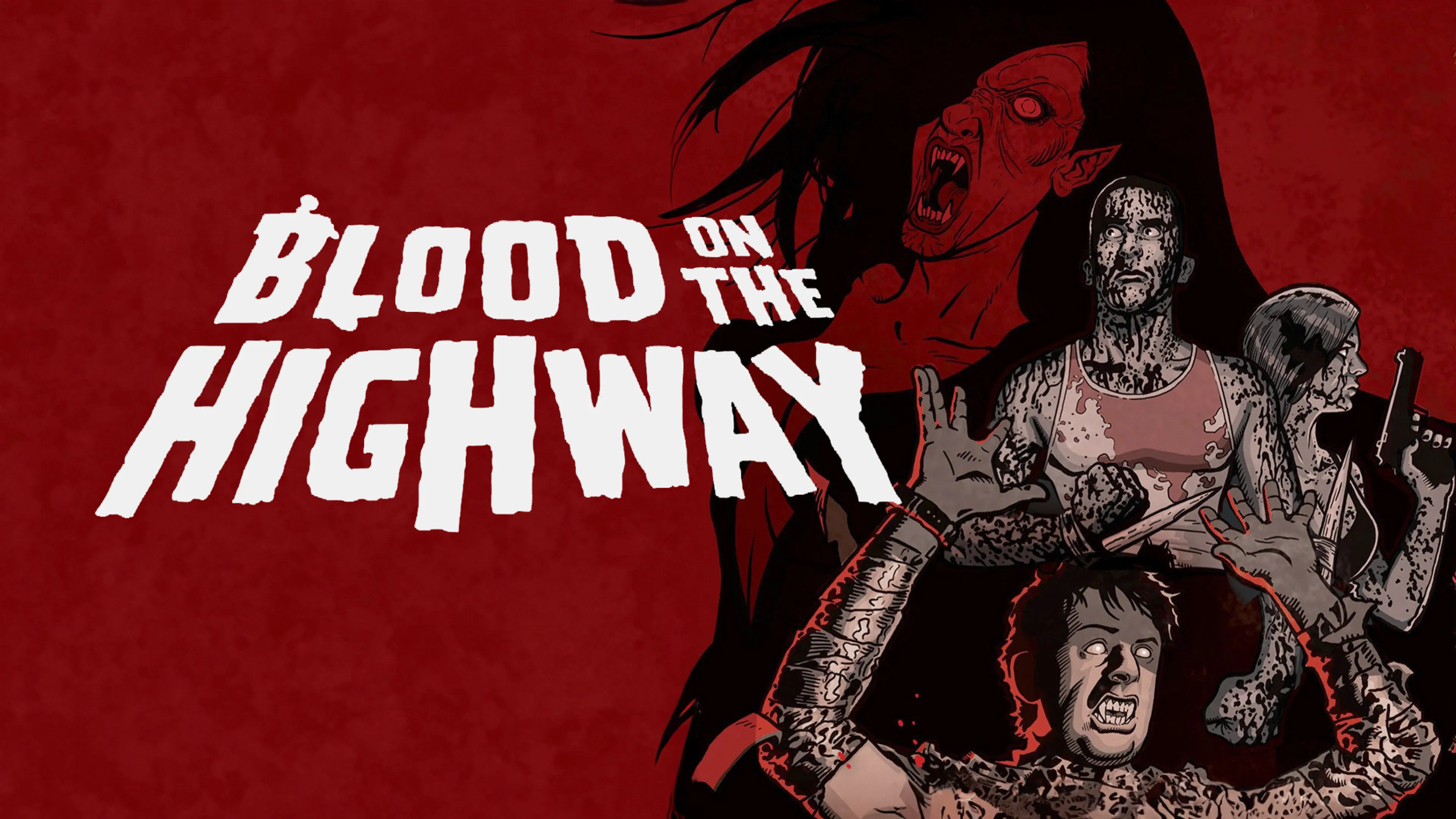 Blood on the Highway poster